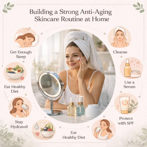 Protect your skin from the harsh Dubai sun! Discover the ultimate anti-aging skincare routine for women to maintain a youthful, glowing complexion.